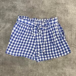 Gingham jane delancey mini shorts